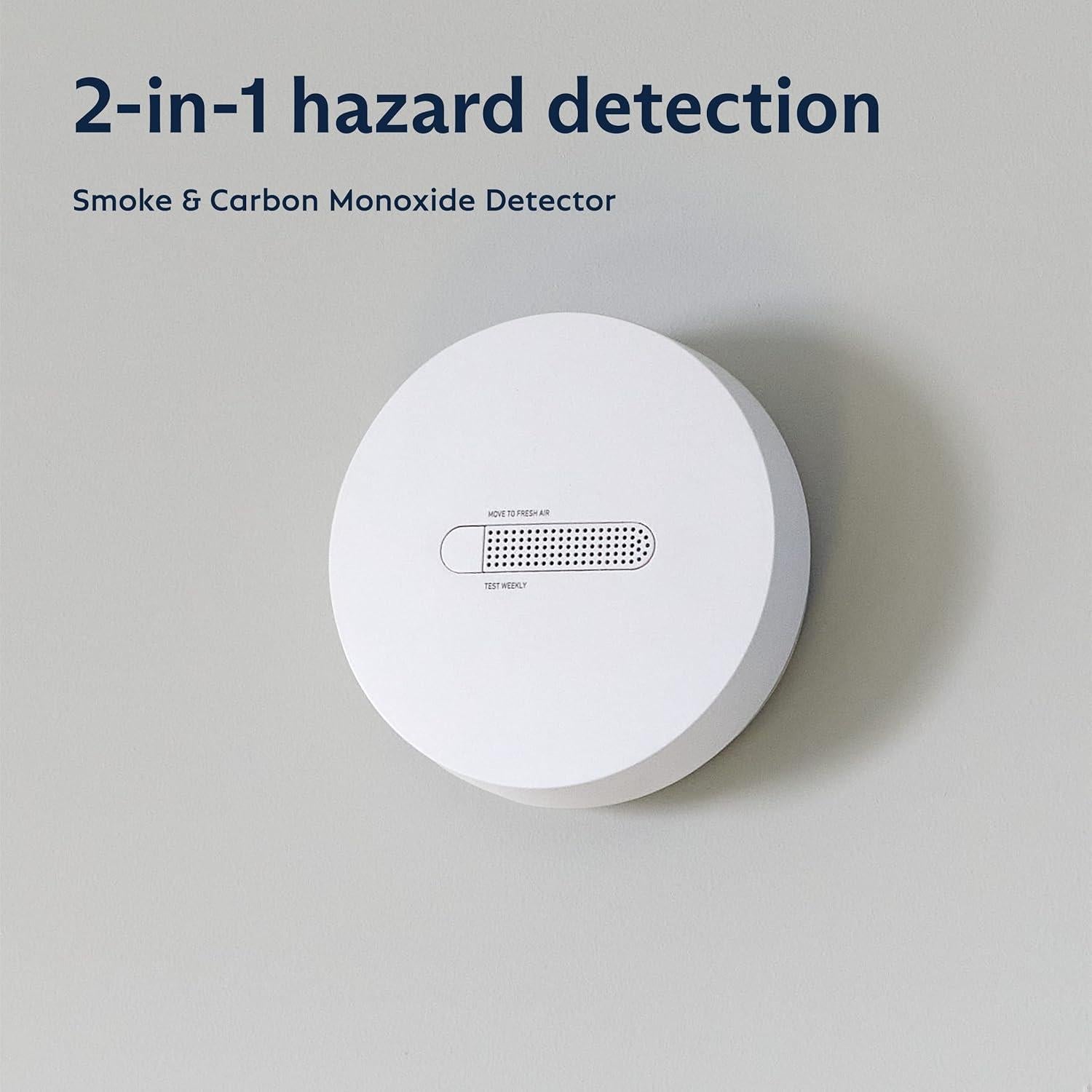Detector de Humo y Monóxido SimpliSafe CA002 2 en 1