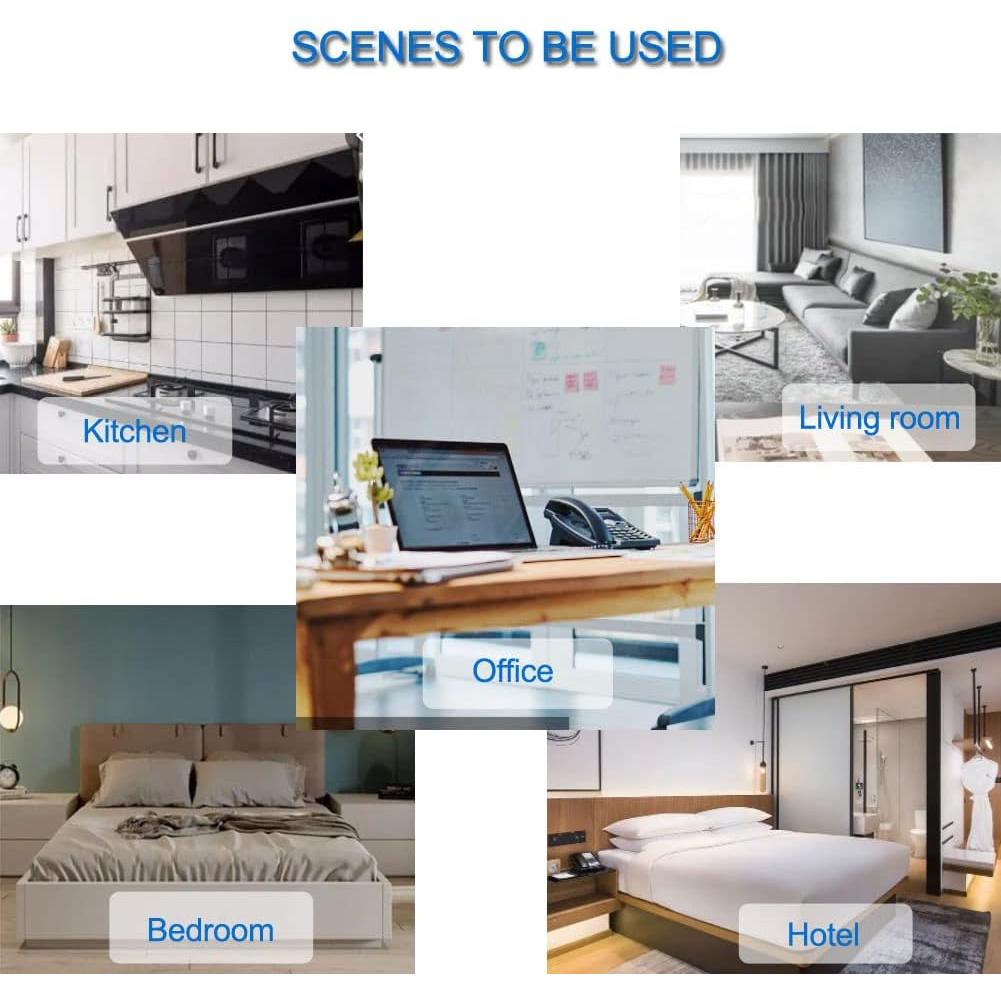 Detector de Monóxido de Carbono WESHLGD WA996 Digital LED