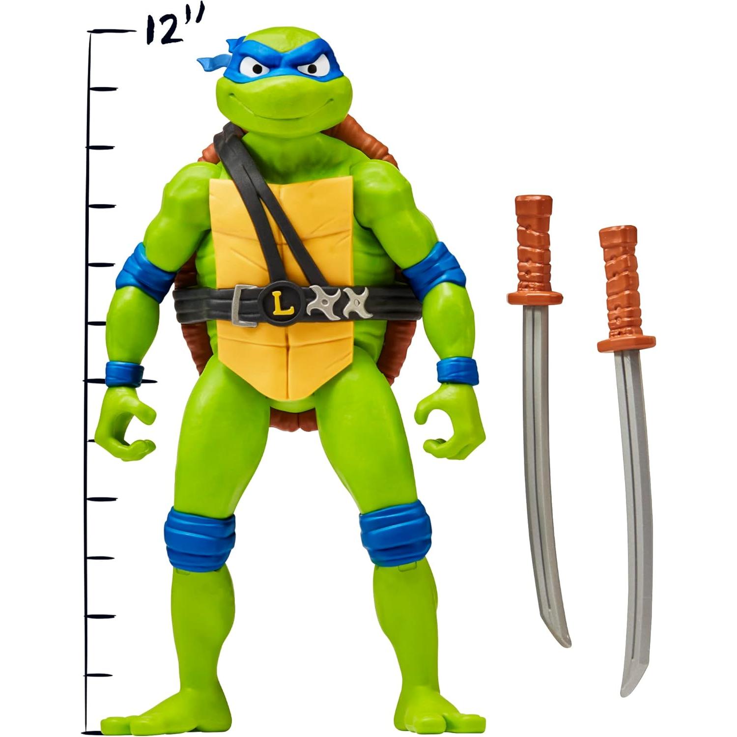 Figura Gigante Leonardo 30 cm TMNT Mutant Mayhem Playmates
