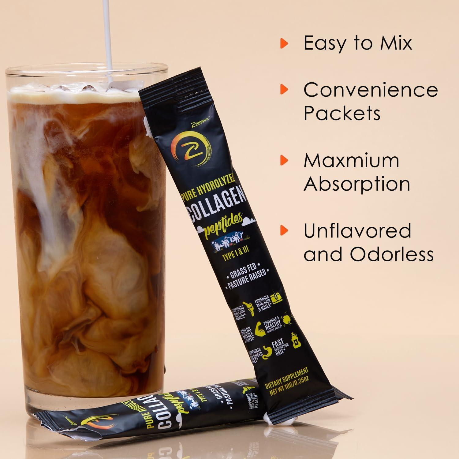 Péptidos de Colágeno Hidrolizado ZAMMEX 30 Sobres 10g