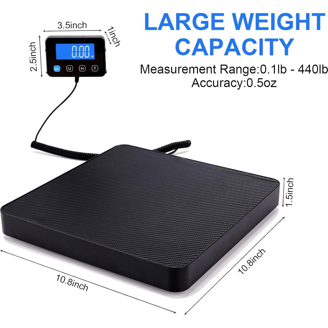 Báscula de Envío Digital Ionsno 200kg Alta Precisión con Tara