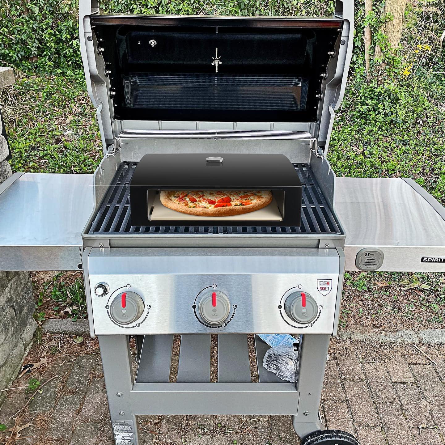Horno de Pizza TAILGRILLER Portátil para Parrilla - Negro