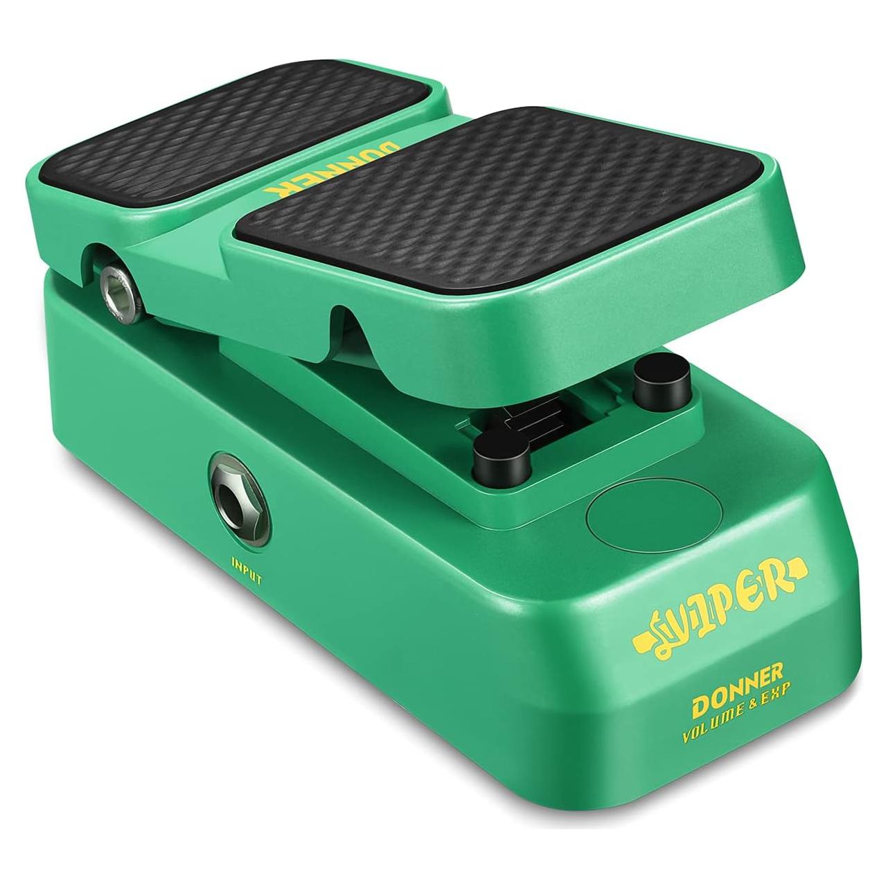 Pedal de Volumen y Expresión Donner EC1007, Analógico, 2 en 1