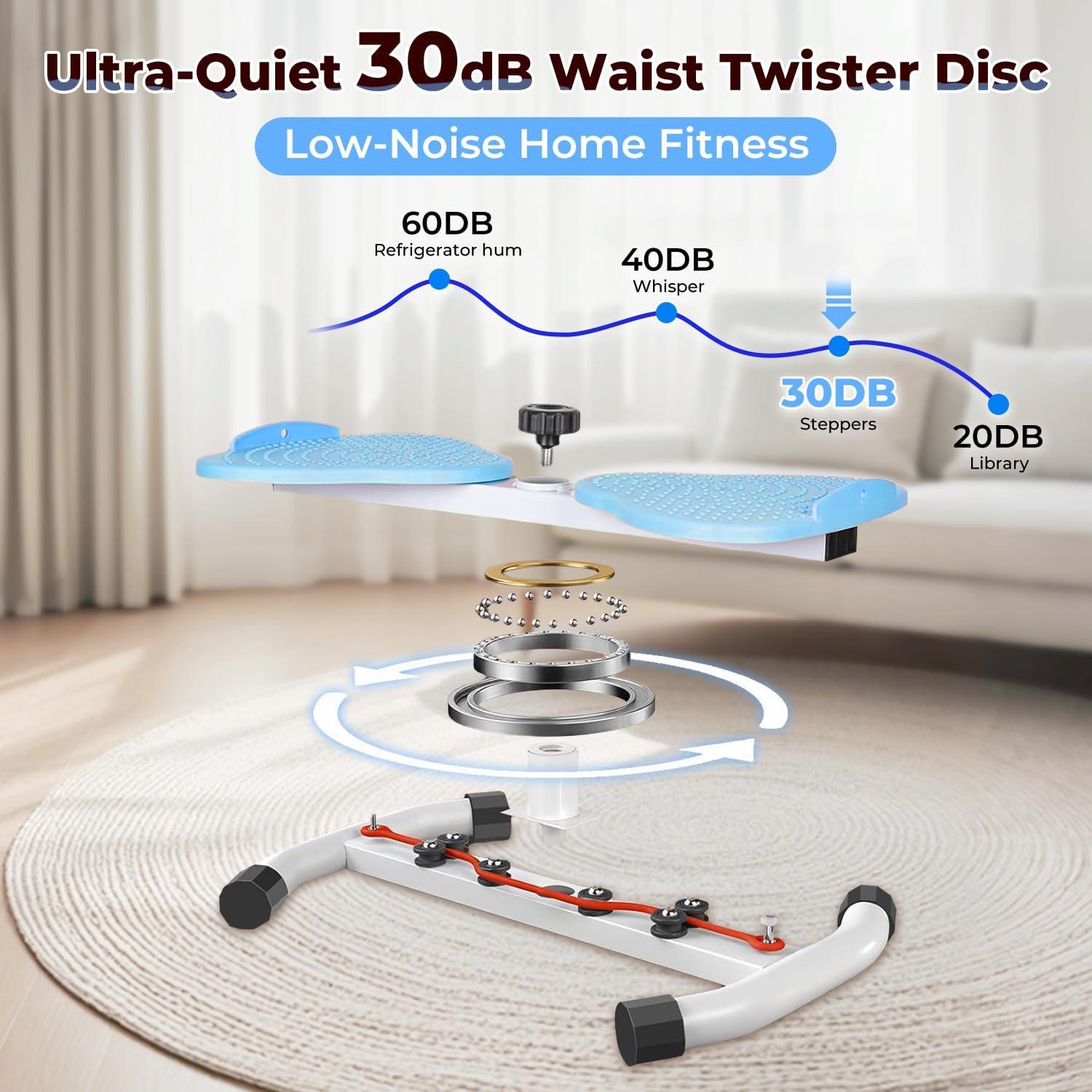 Tablero Ab Twister OUNAN para Ejercicio de Abdomen y Cintura