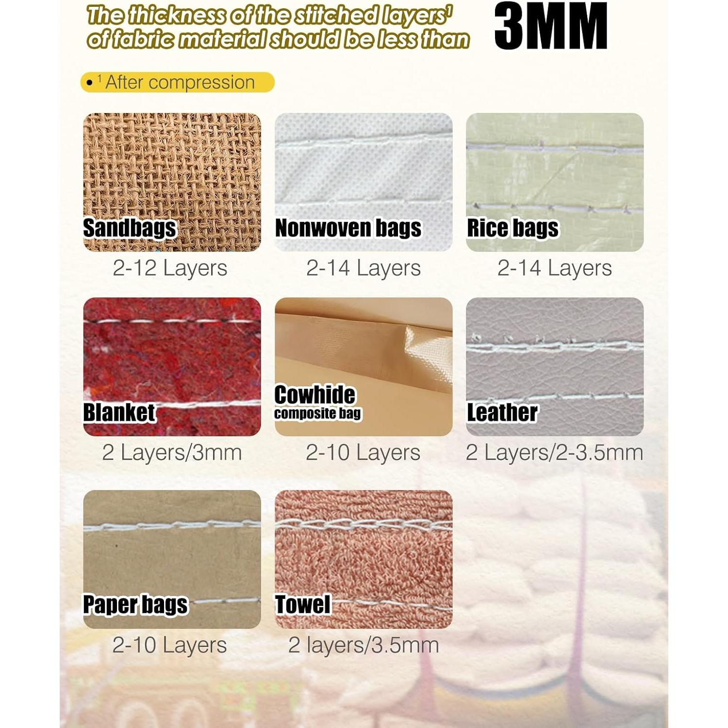 Máquina de Coser de Bolsa Moonshan Automática 2.90 kg