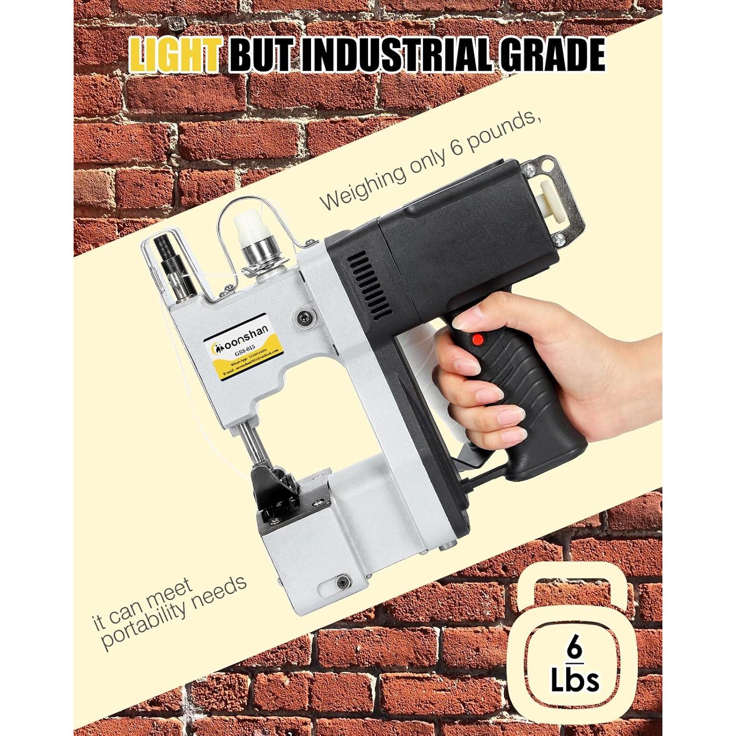 Máquina de Coser de Bolsa Moonshan Automática 2.90 kg