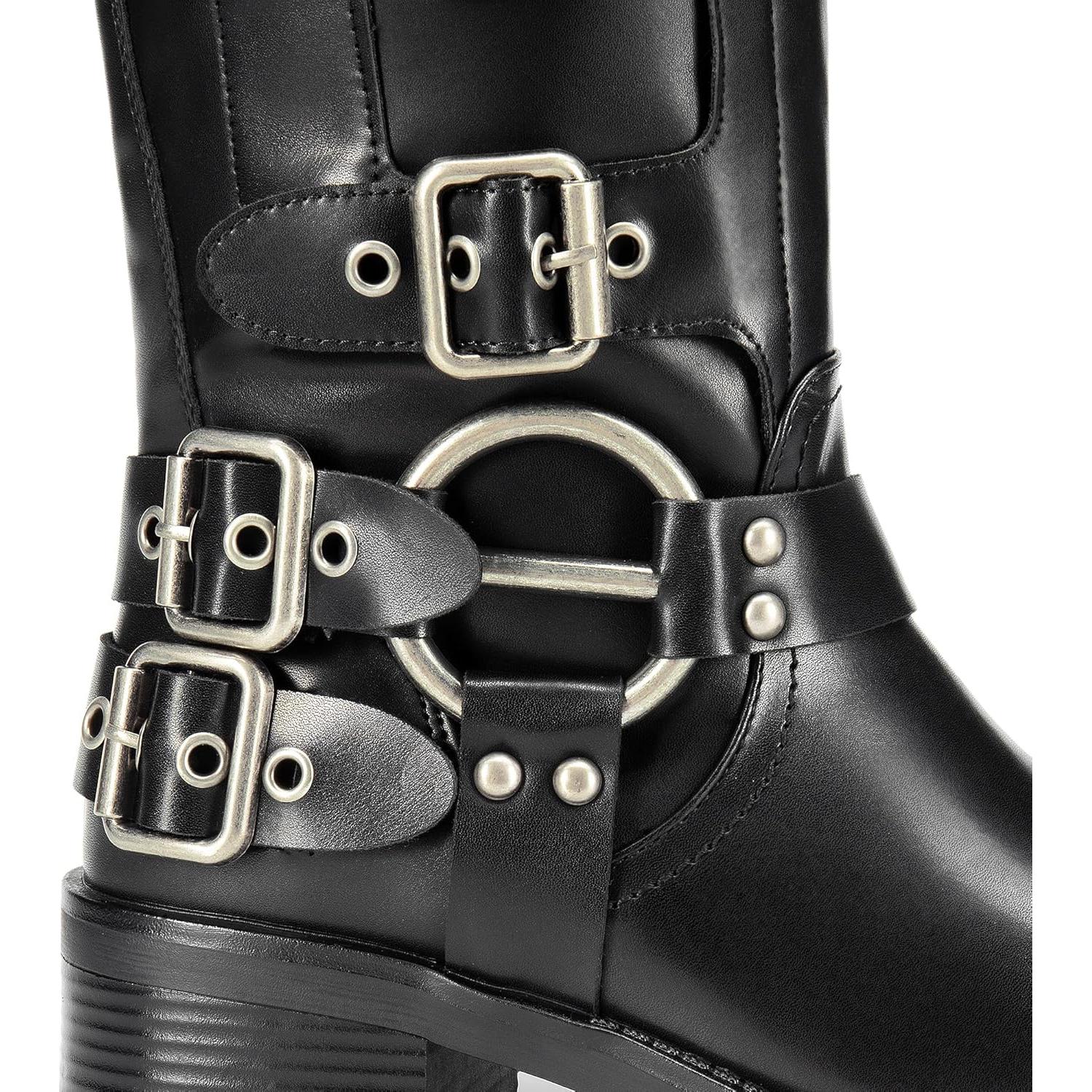 Botas de Montaña Altas para Mujer Dream Pairs Negro 6