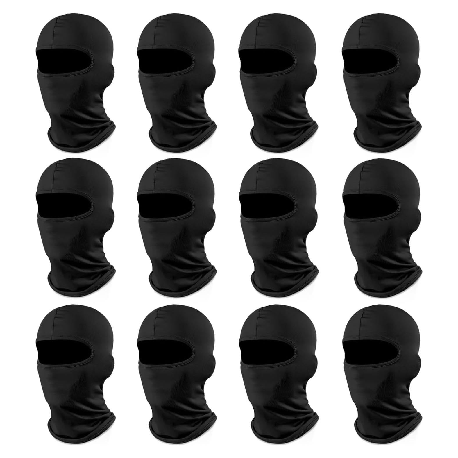 12 Piezas Máscaras Balaclava UV Refrigerantes para Verano