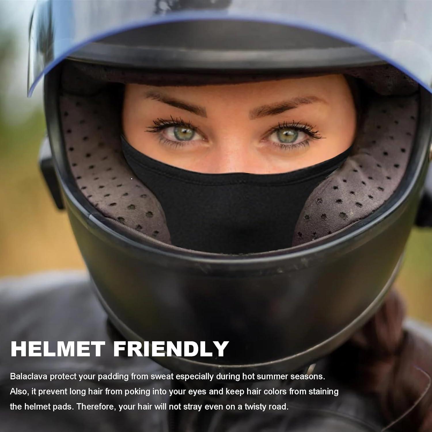 12 Piezas Máscaras Balaclava UV Refrigerantes para Verano