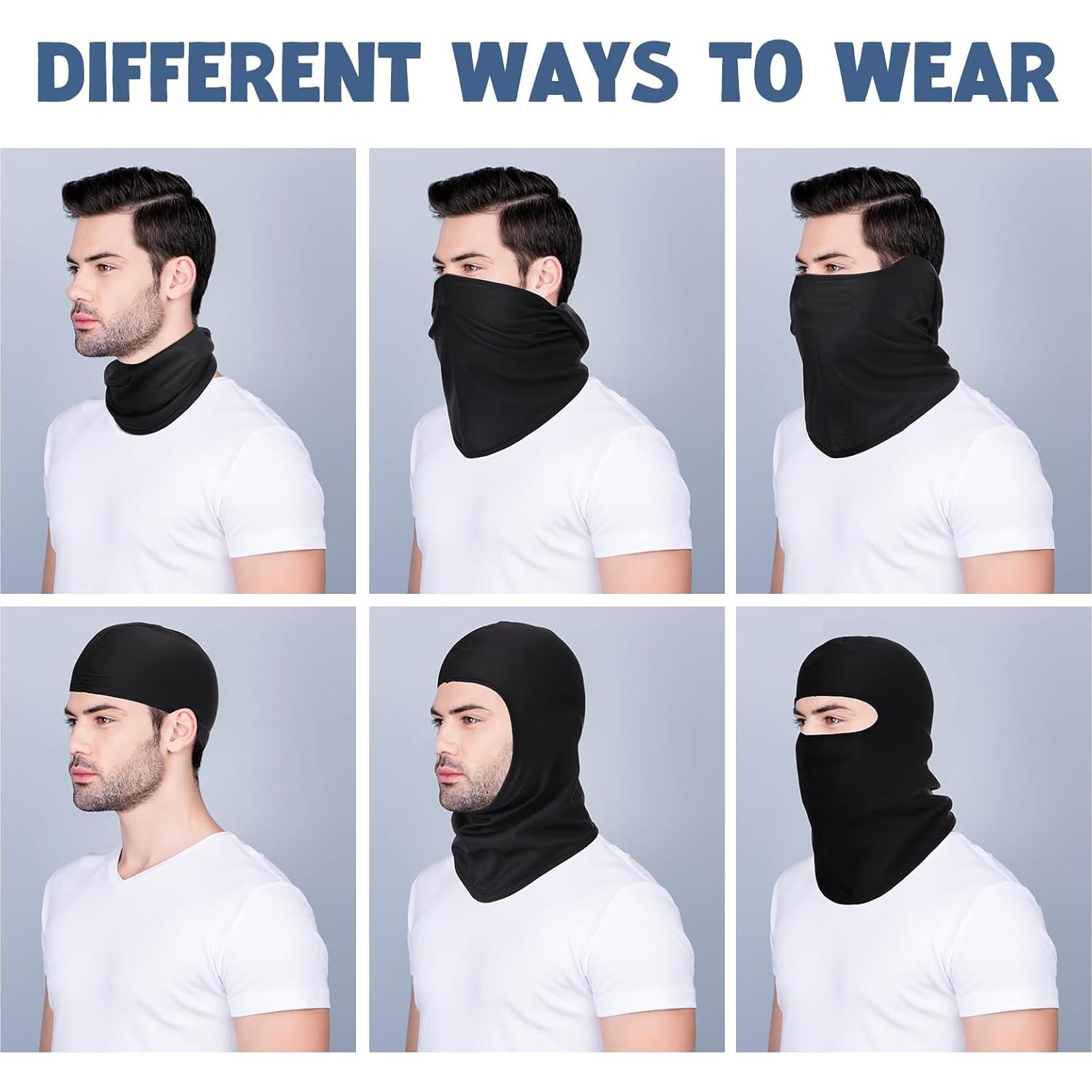 Geyoga Máscara Balaclava Completa Unisex Invierno Camo