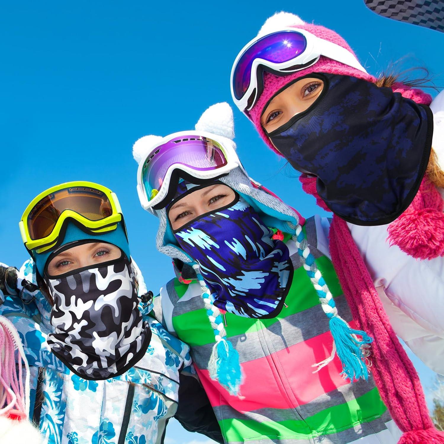 Geyoga Máscara Balaclava Completa Unisex Invierno Camo