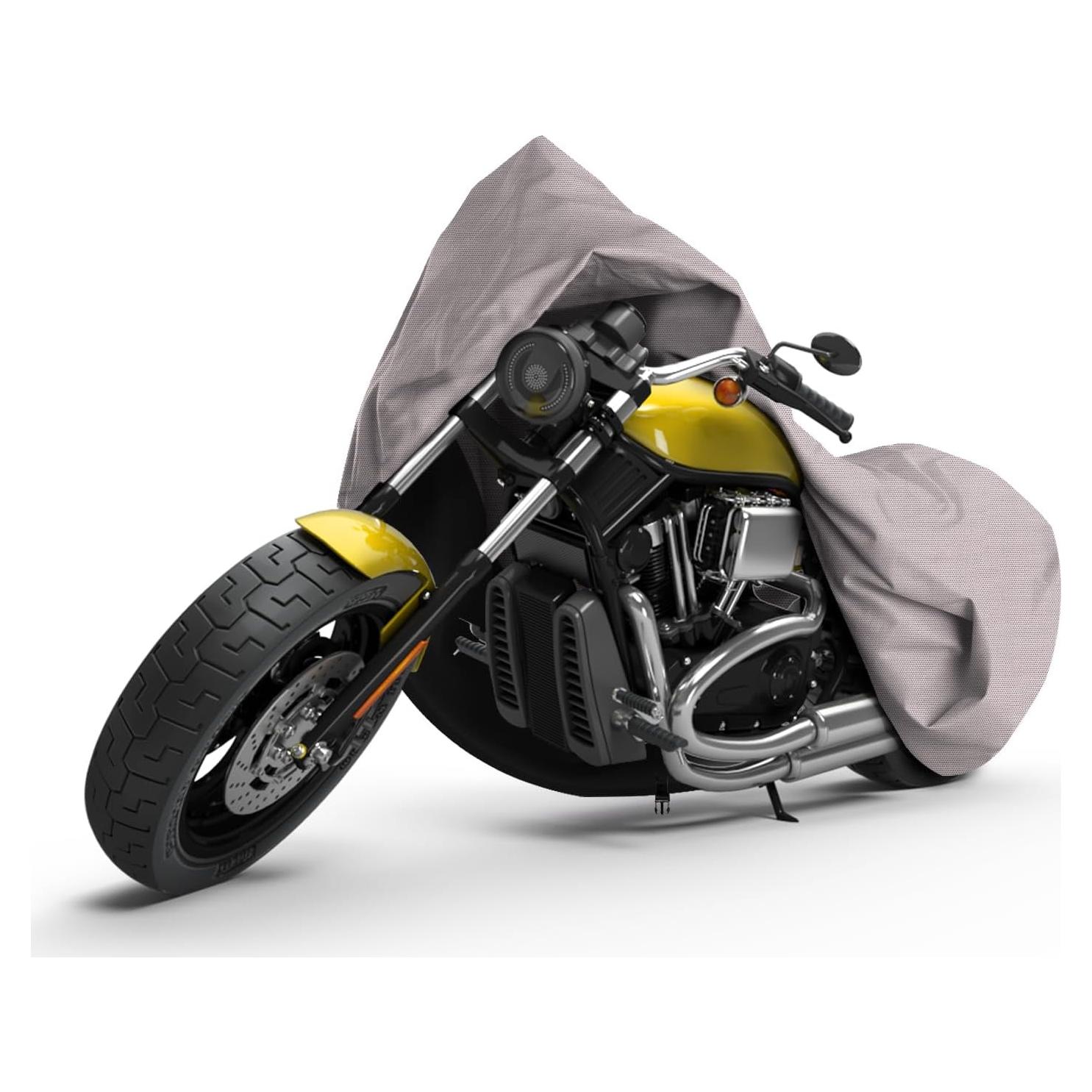 Cubierta de Motocicleta Impermeable Cubiertas de Piel de Sello 218x102 cm