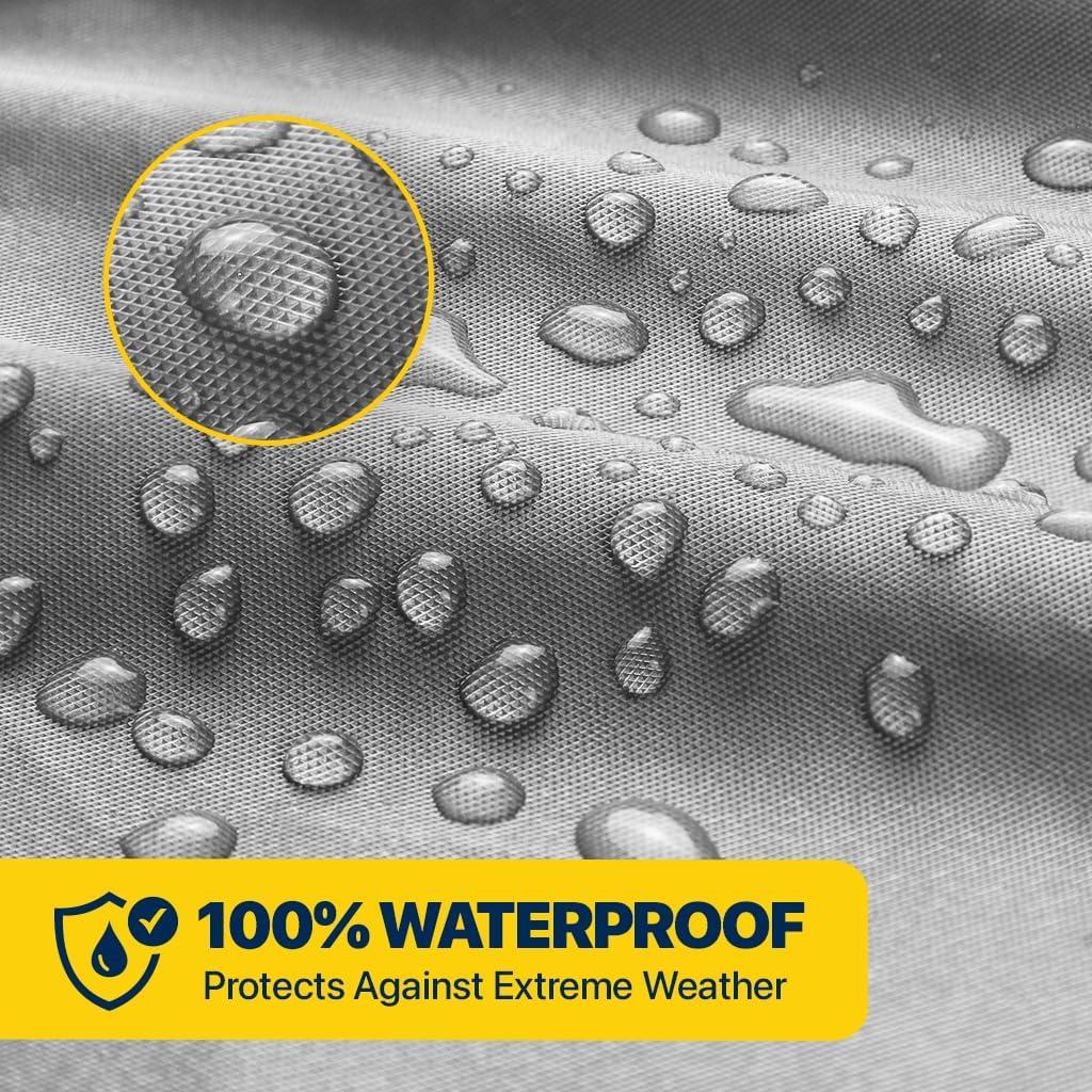 Cubierta de Motocicleta Impermeable Cubiertas de Piel de Sello 218x102 cm