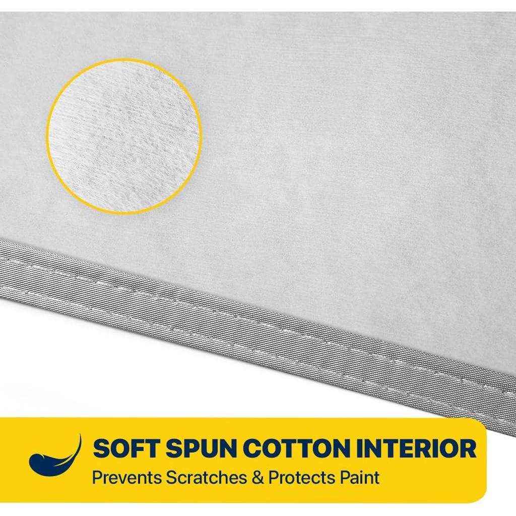 Cubierta de Motocicleta Impermeable Cubiertas de Piel de Sello 218x102 cm