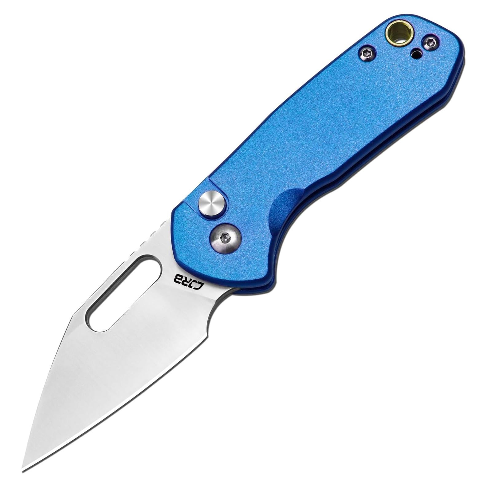 Cuchillo Plegable CJRB Mini Pyrite J1933 5.51 cm Acero Azul