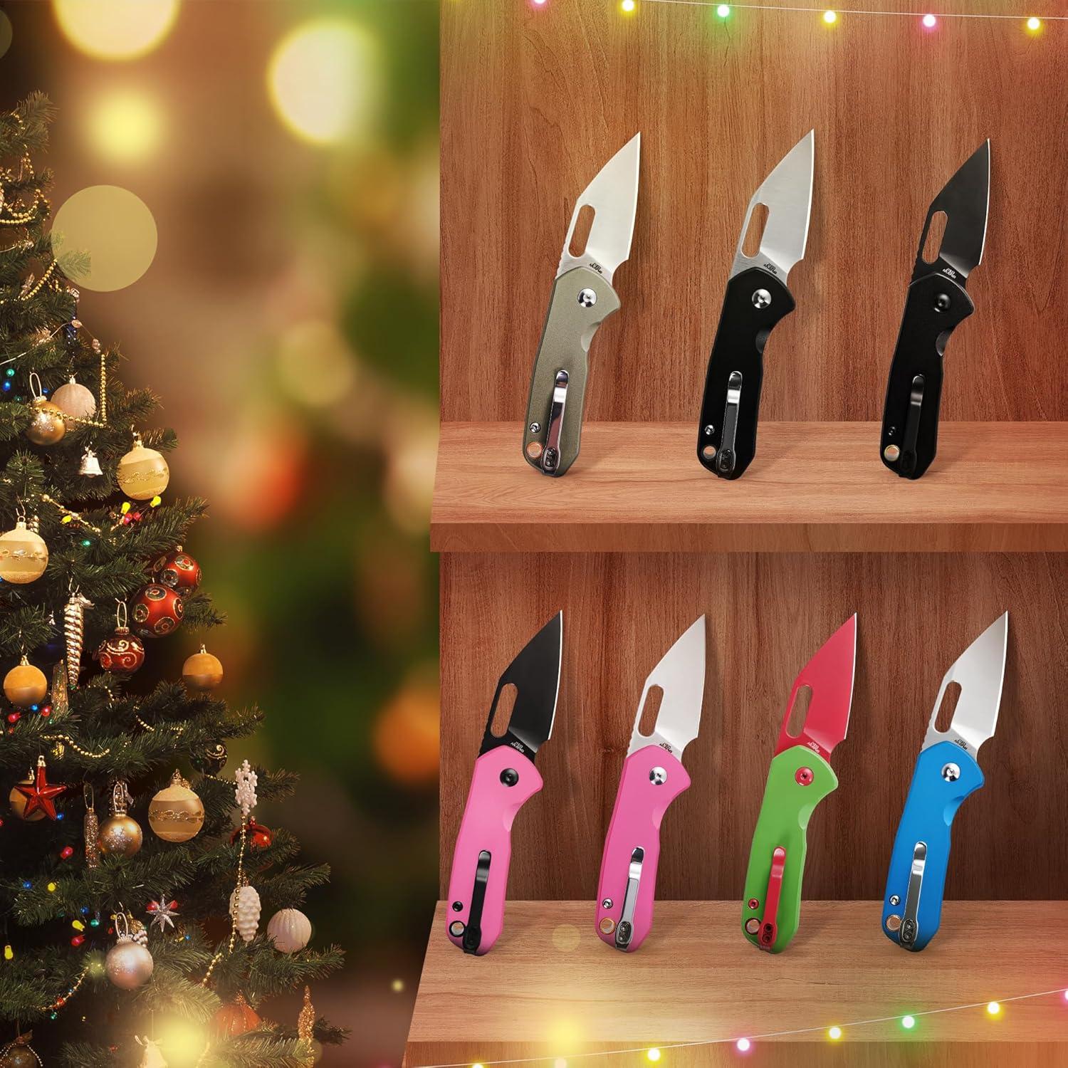 Cuchillo Plegable CJRB Mini Pyrite J1933 5.51 cm Acero Azul