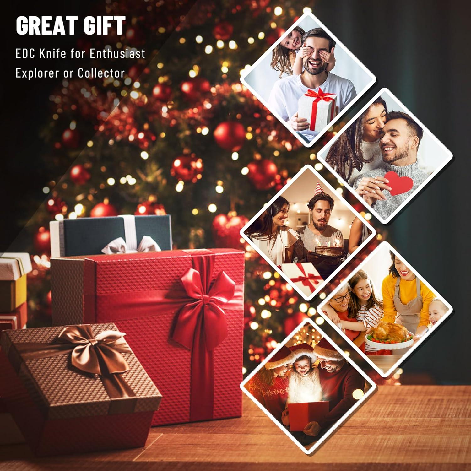 Cuchillo Plegable CJRB Mini Pyrite J1933 5.51 cm Acero Azul