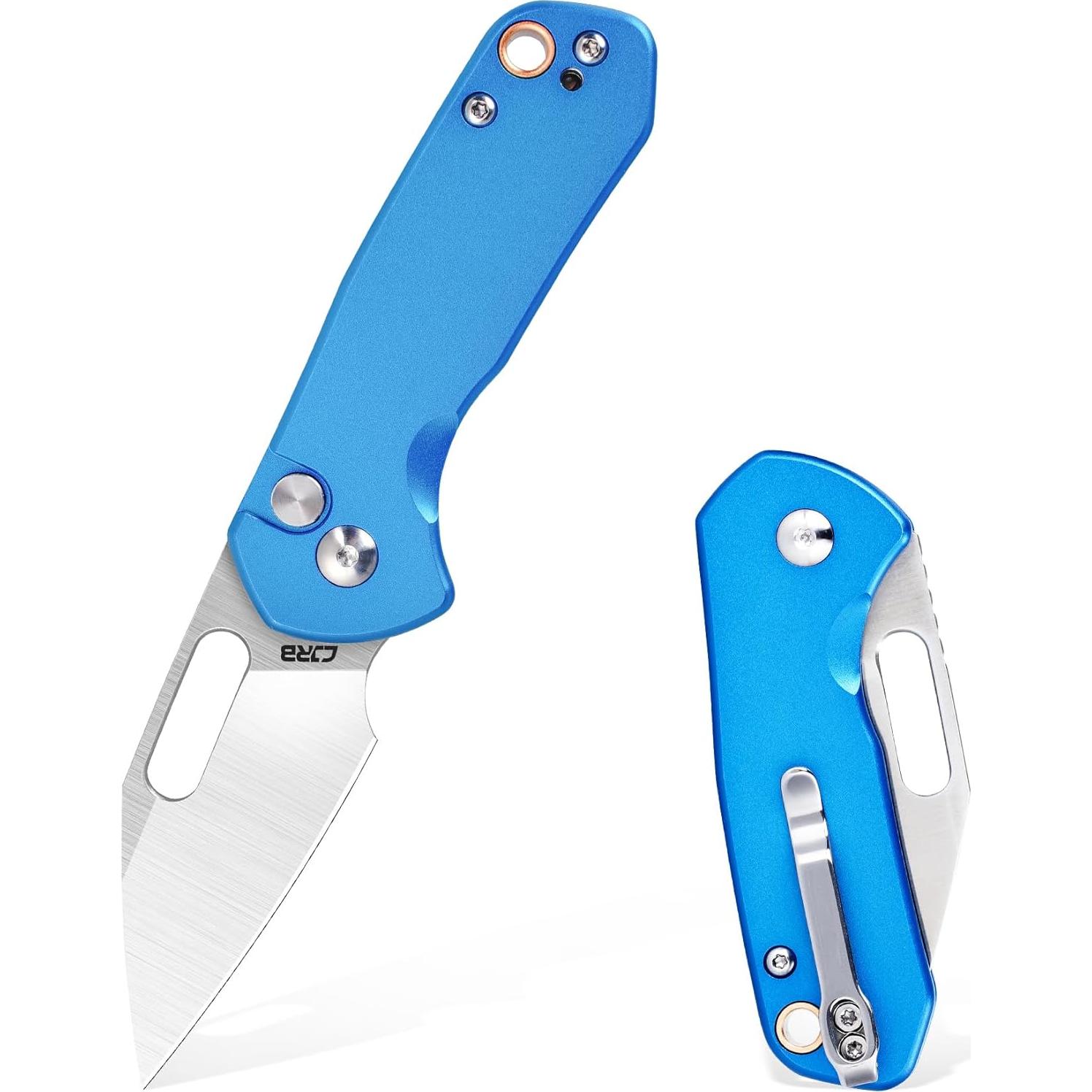 Cuchillo Plegable CJRB Mini Pyrite J1933 5.51 cm Acero Azul