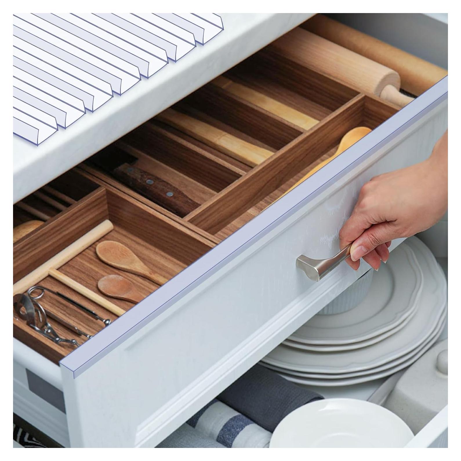 20 Piezas Protector de Borde de Gabinete CHolic 45.72cm 19.05mm