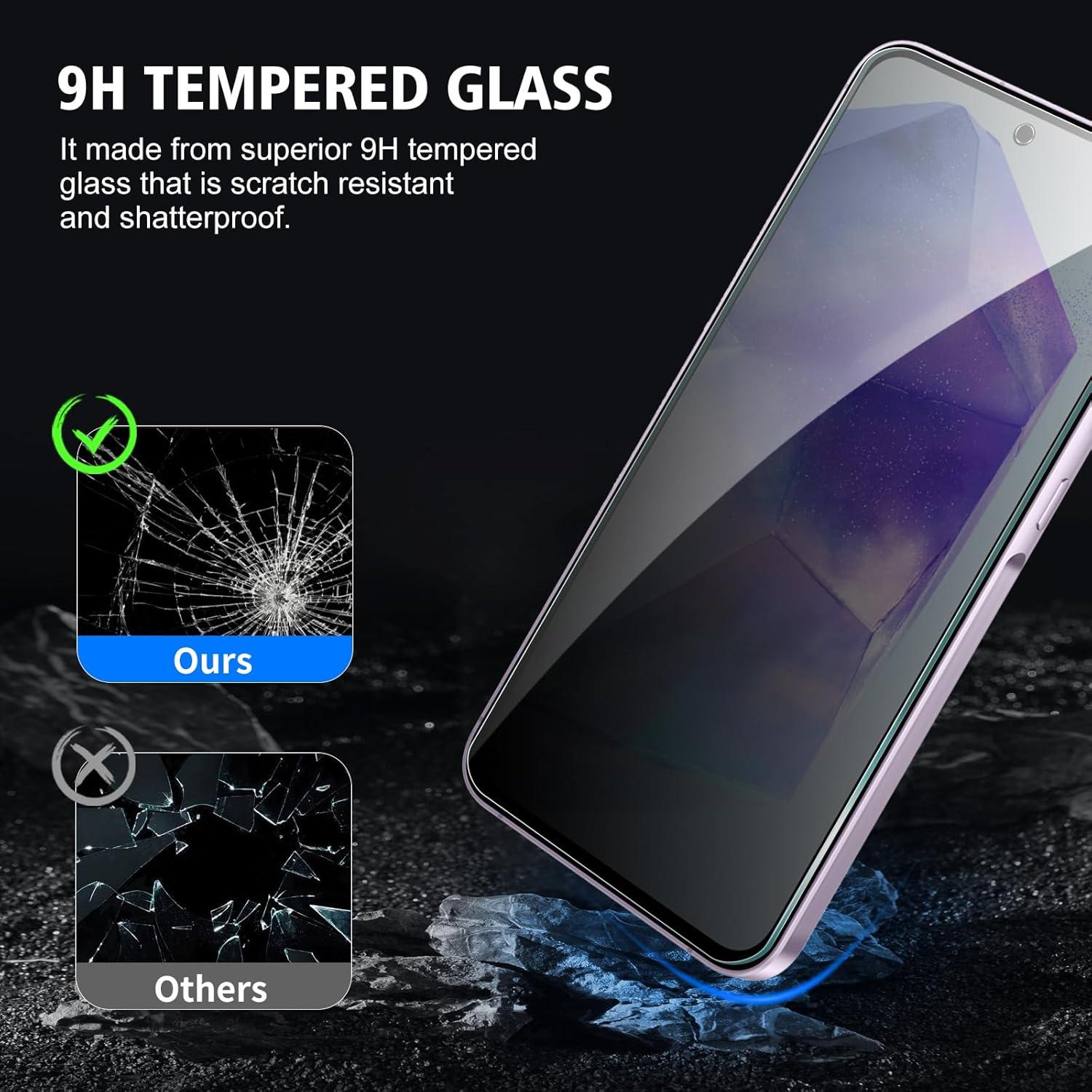 Protector de Pantalla Privado CYYAGE para Samsung Galaxy A55 2+2