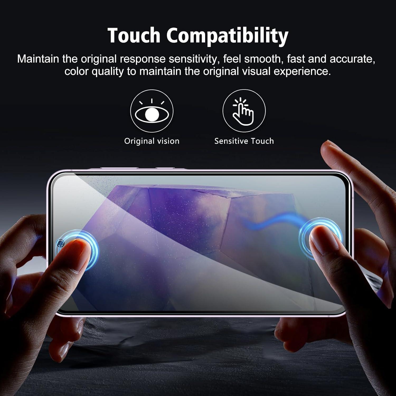 Protector de Pantalla Privado CYYAGE para Samsung Galaxy A55 2+2