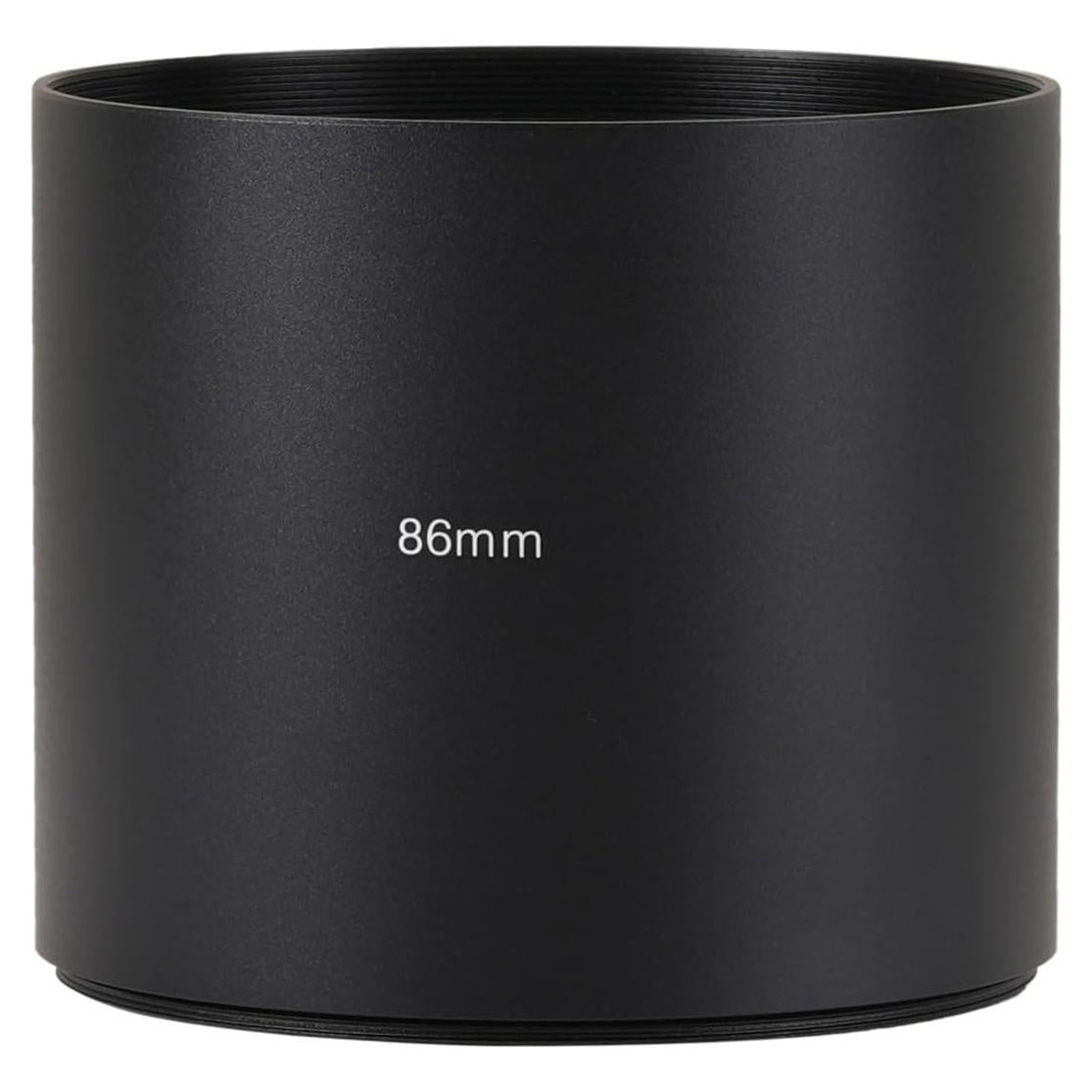 Sombrero de Lente de Metal 86mm JLWIN para Canon/Sony/Nikon