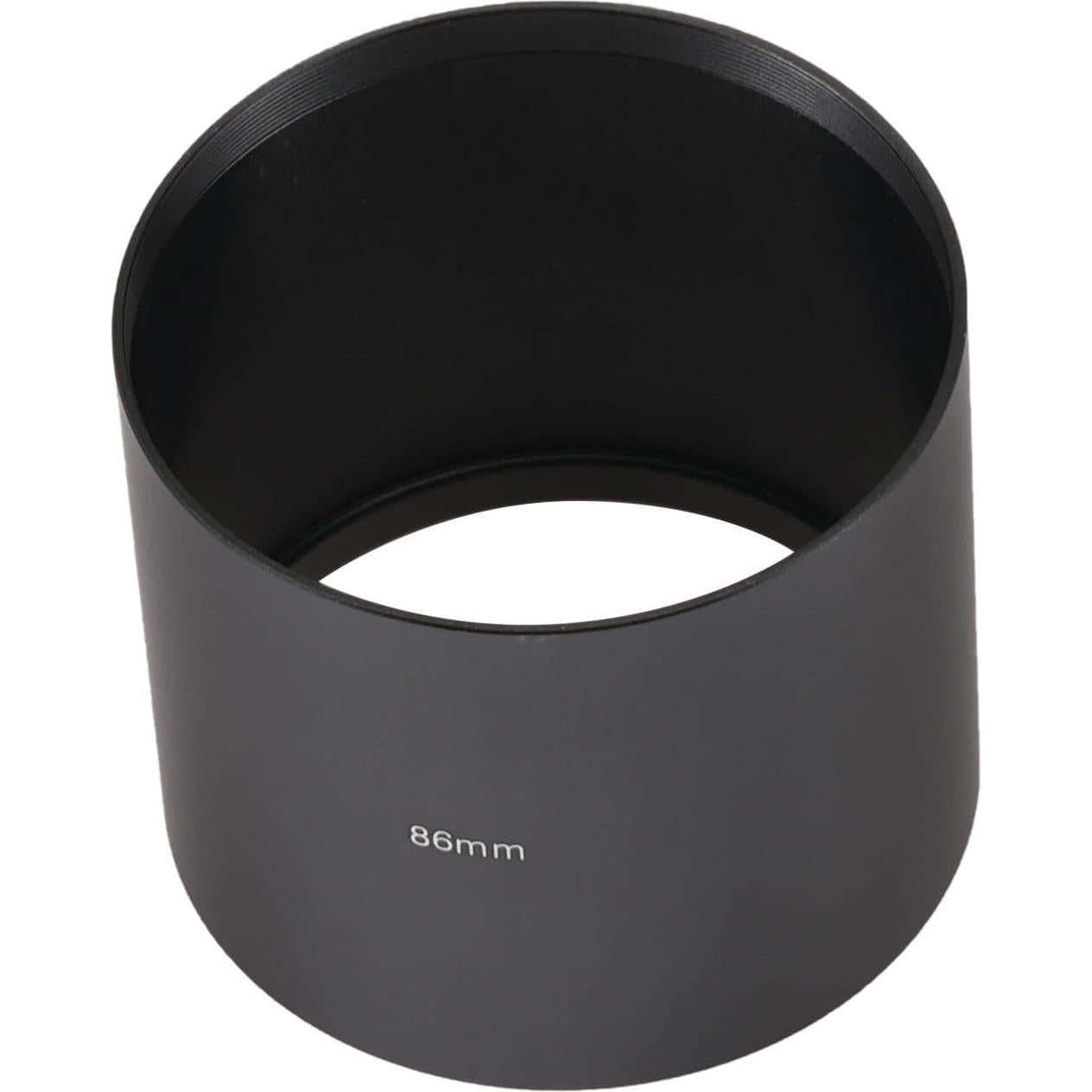 Sombrero de Lente de Metal 86mm JLWIN para Canon/Sony/Nikon