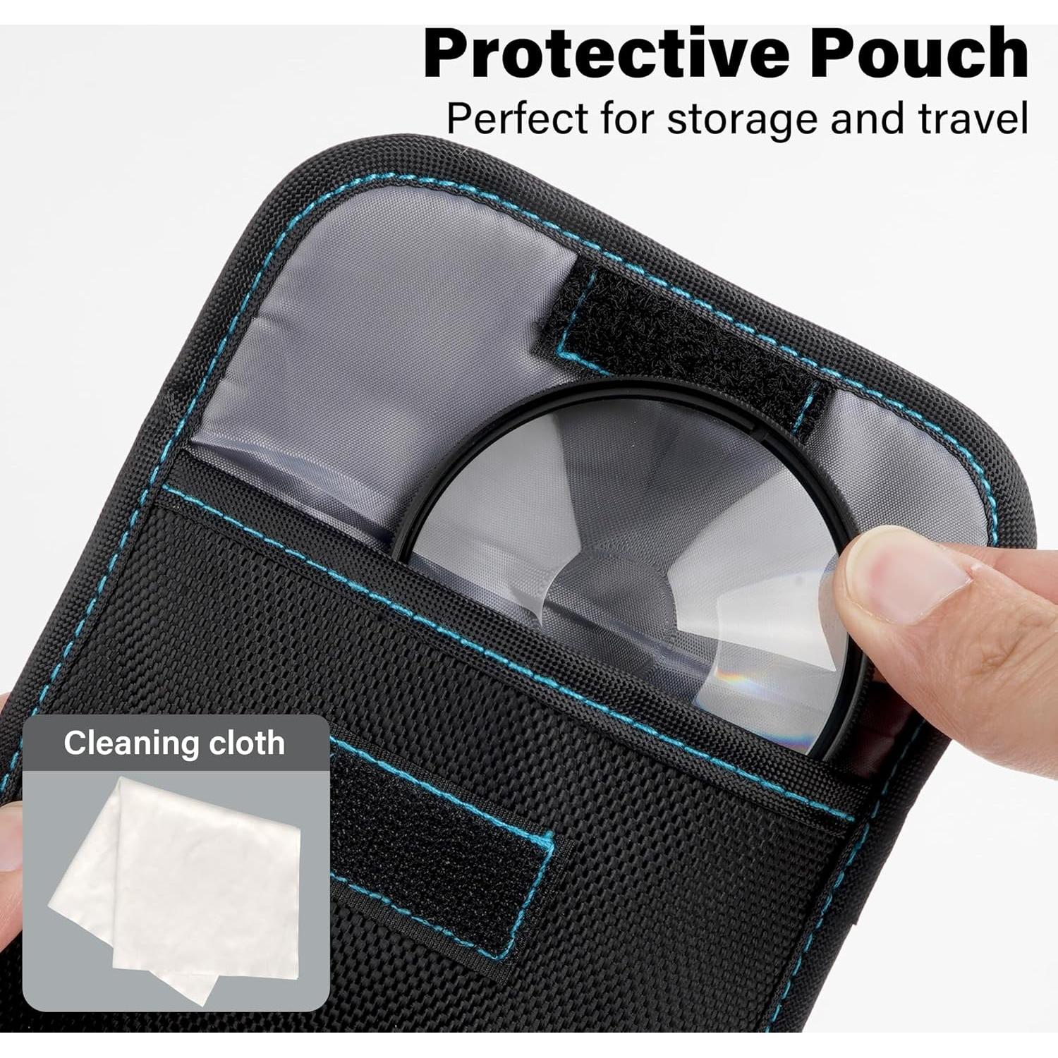 Filtro de Efectos de Cámara Walking Way 49mm Prisma Halo