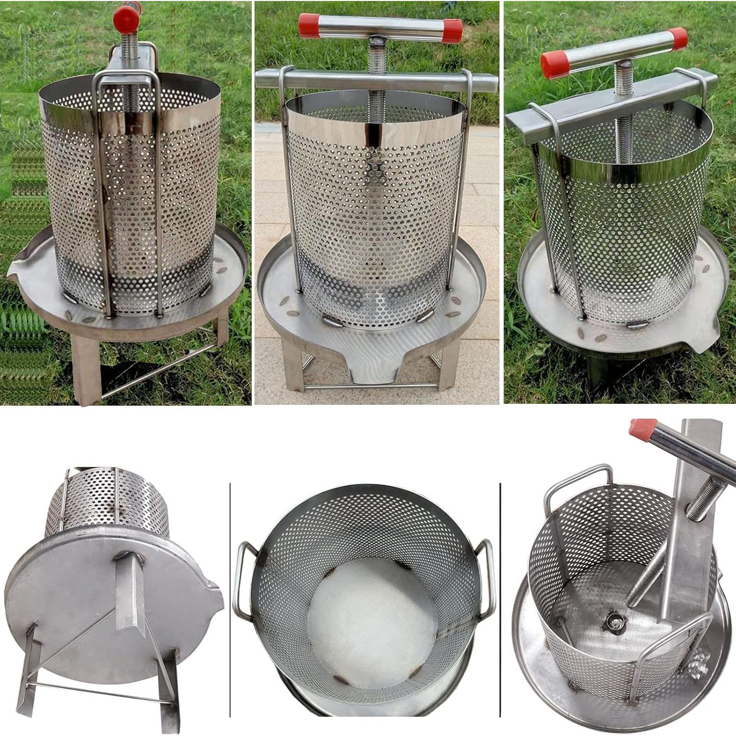 Extractor de Miel HCTOOL PYYZJ01 Manual Acero Inoxidable