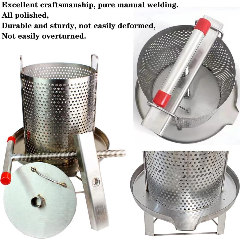 Extractor de Miel HCTOOL PYYZJ01 Manual Acero Inoxidable