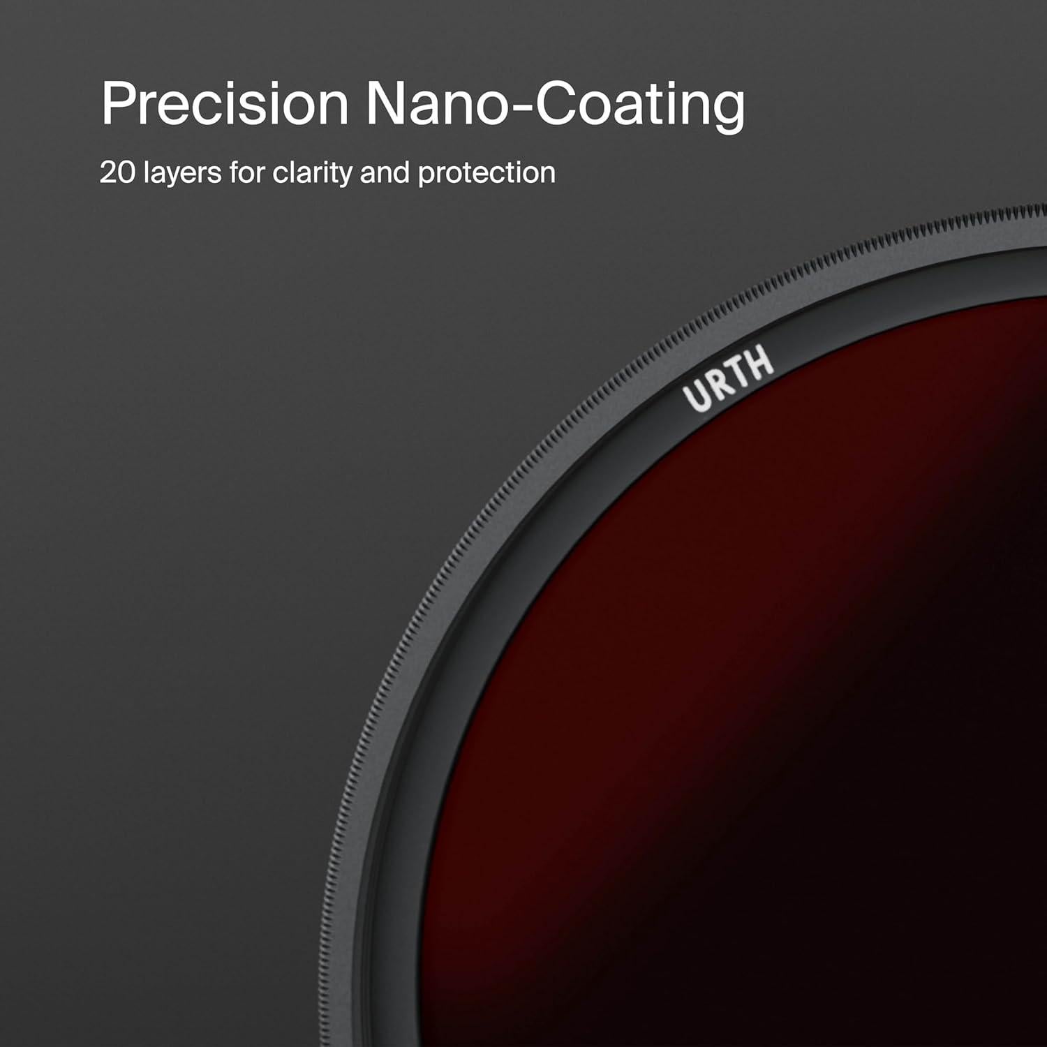 Filtro Infrarrojo Urth R72 37mm para Cámara DSLR y SLR