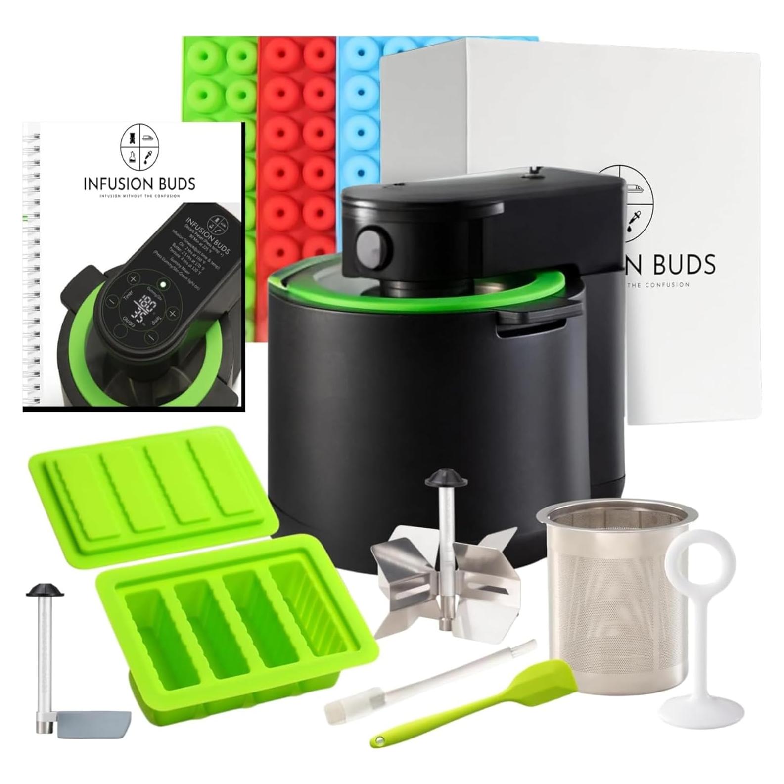 Máquina 3-en-1 Infusion Buds para Descarboxilar e Infundir