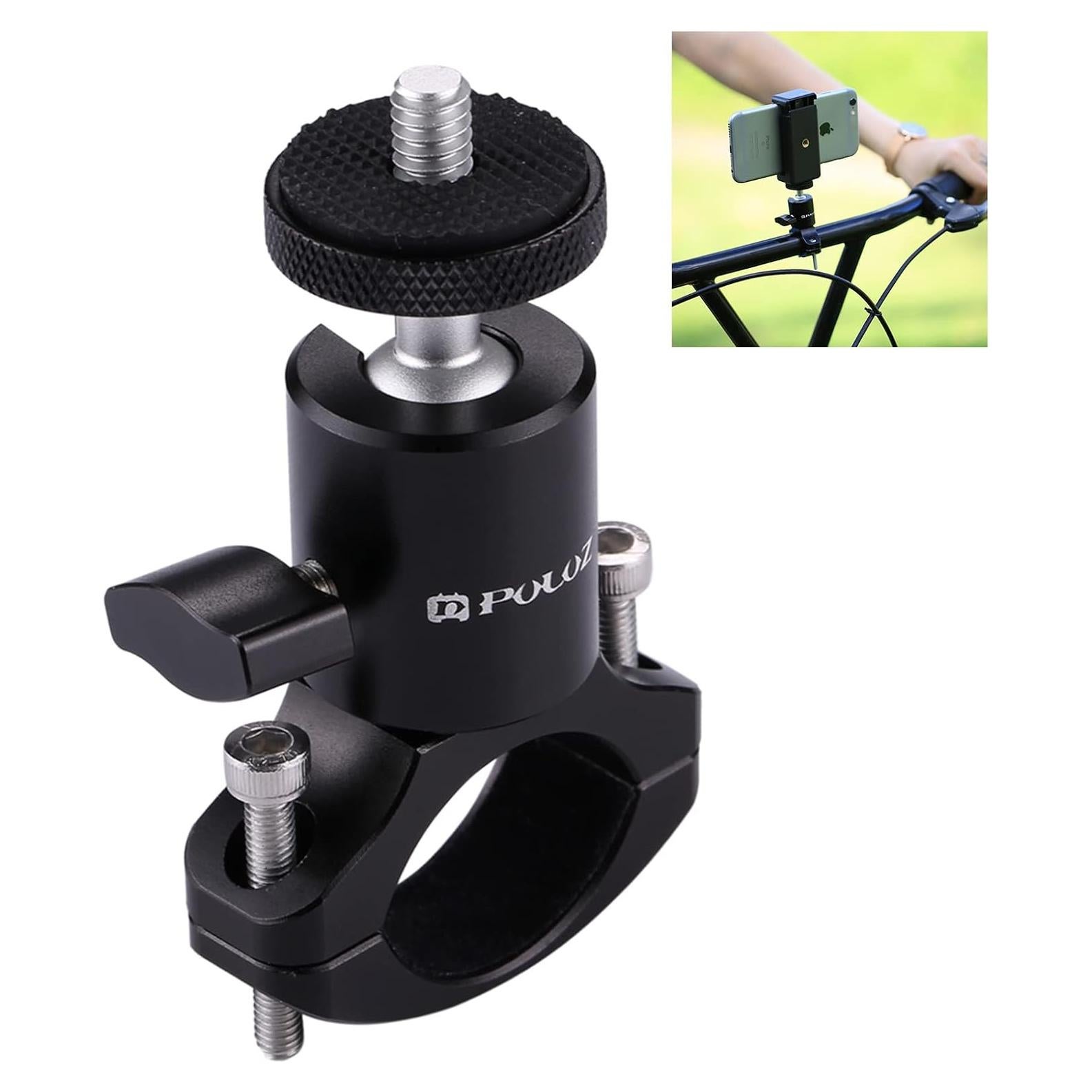 Soporte de Manillar PULUZ para Cámara de Bicicleta y Moto