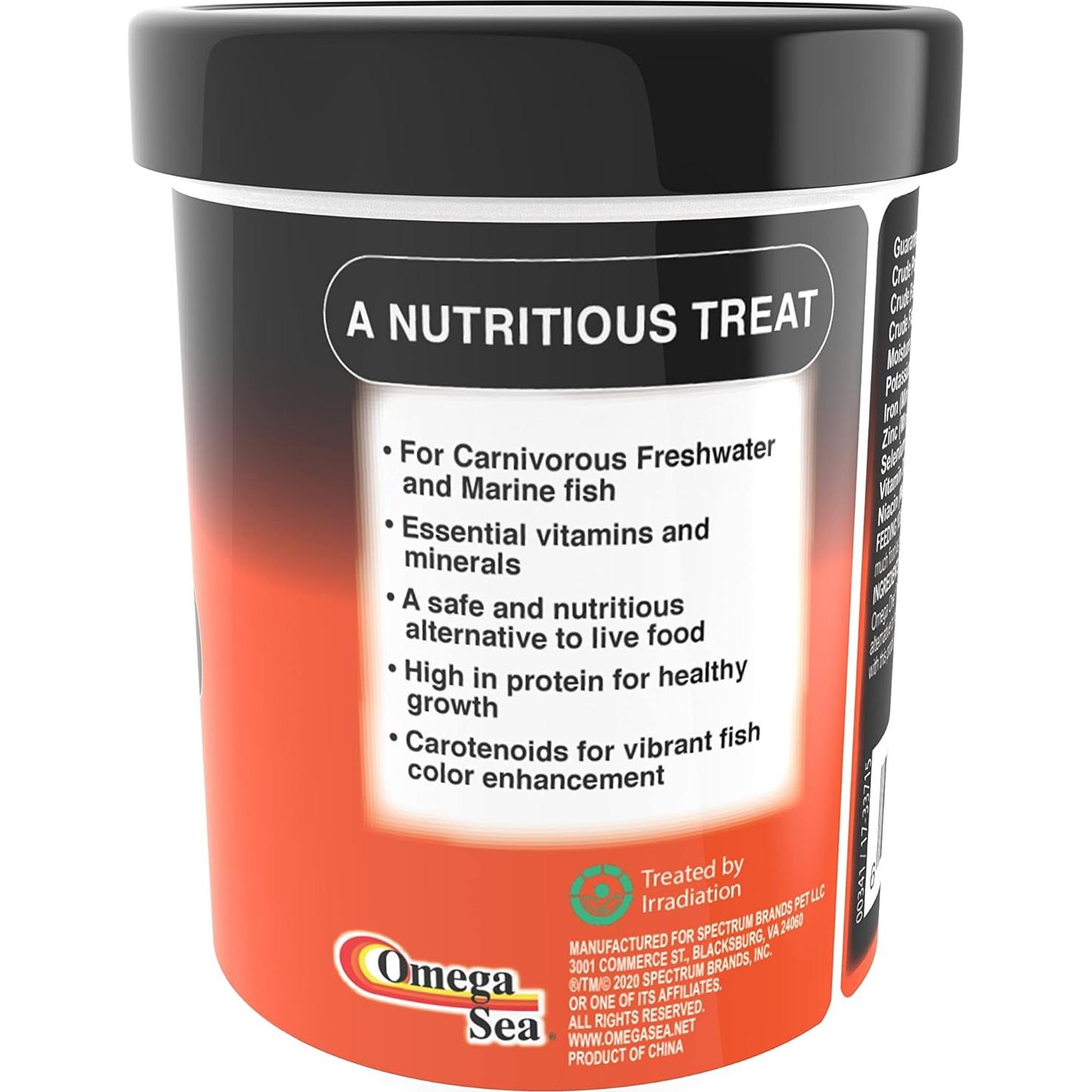 Krill Liofilizado Omega One 21 g - Alimento para Peces