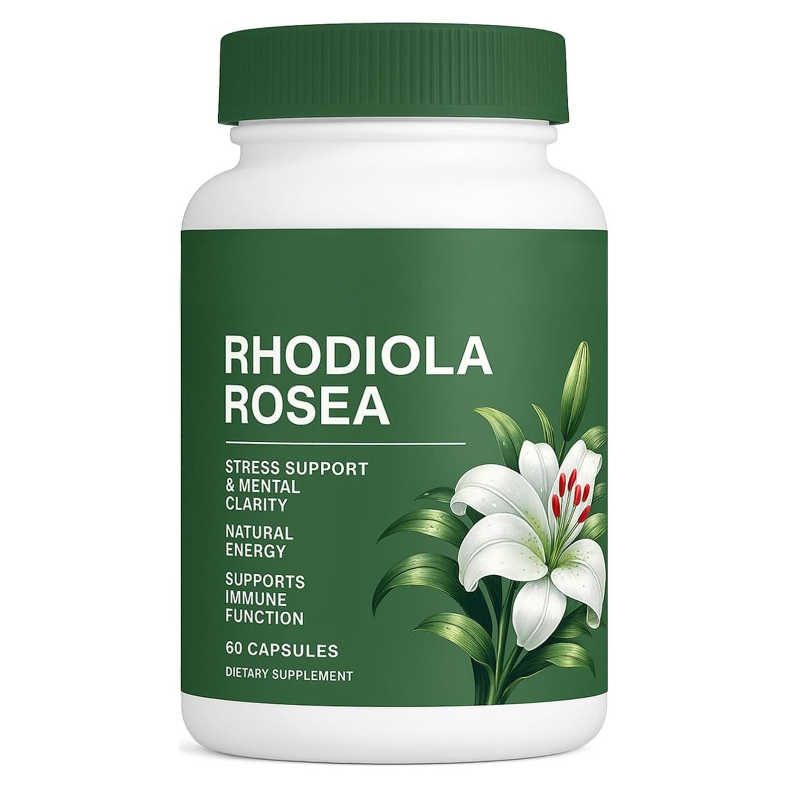 Cápsulas de Rhodiola Rosea Floraviva 500mg - 60 Veganas
