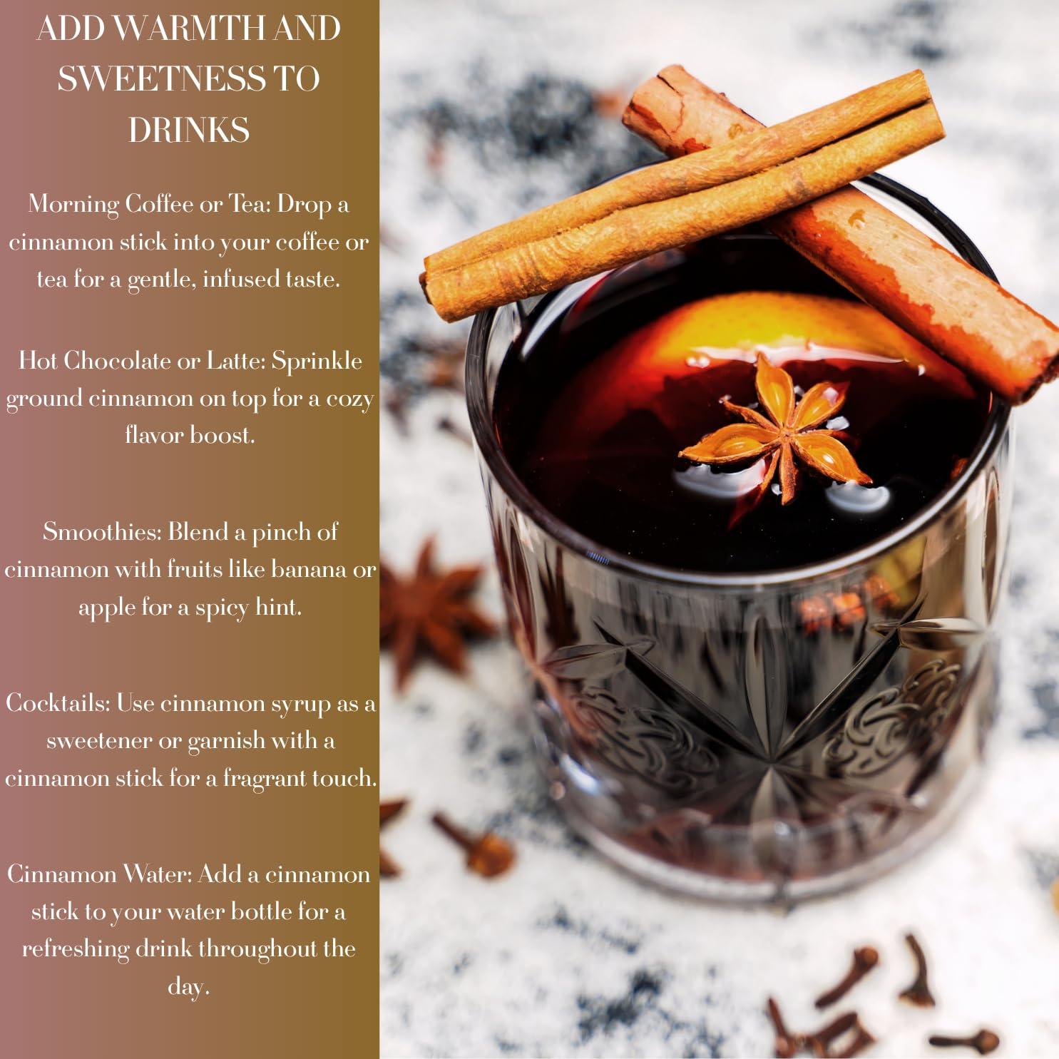 Palitos de Canela de Ceilán Mecca Foods - 453g, 5 Pulgadas