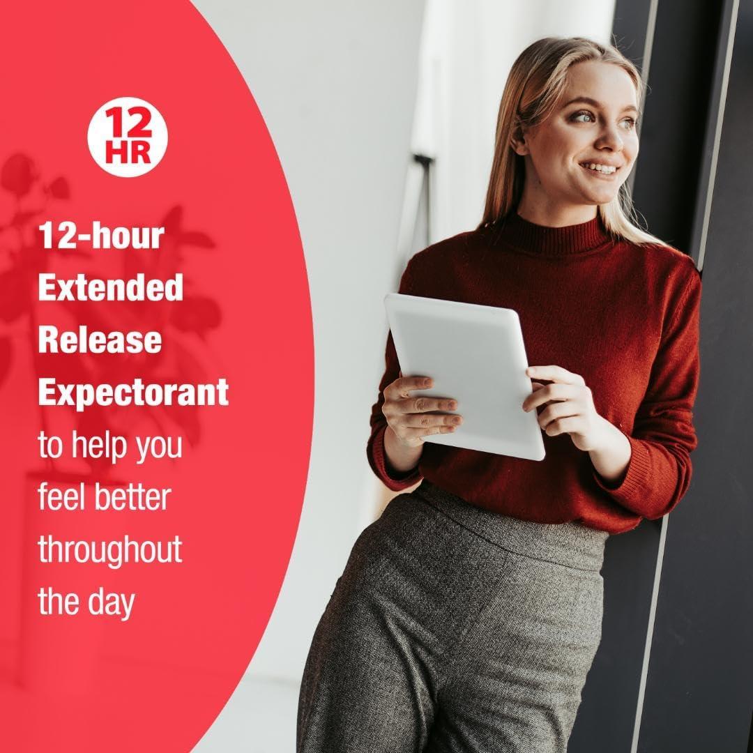 Contac Congestión Torácica 1200 mg - Tabletas 21 Unidades