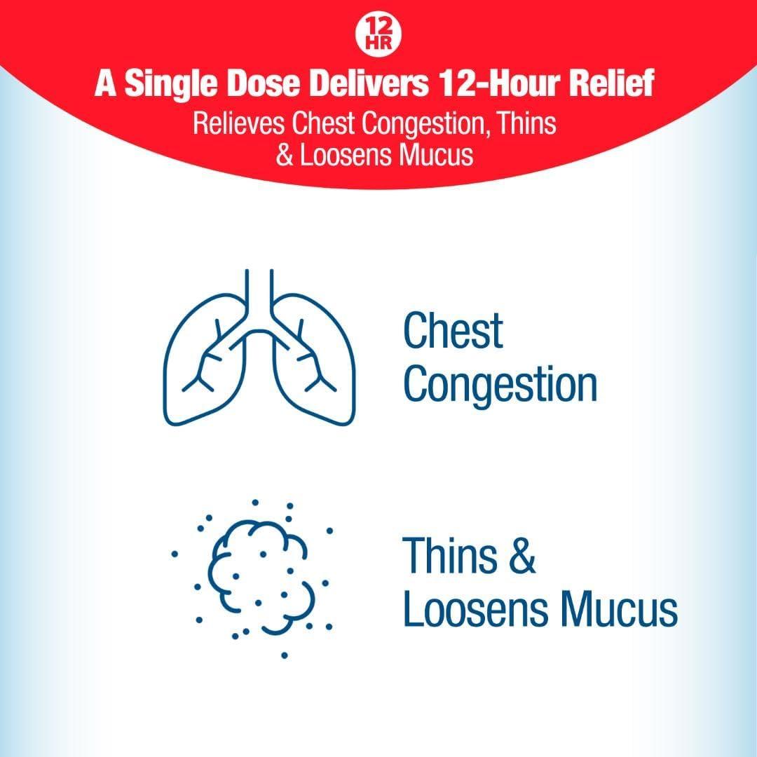 Contac Congestión Torácica 1200 mg - Tabletas 21 Unidades