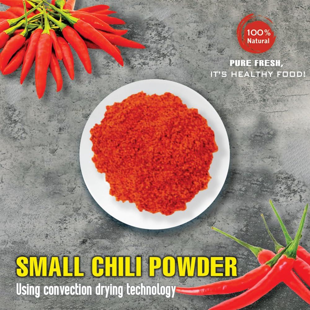 Polvo de Chile Pequeño Linh Nam 150g - Sabor Natural