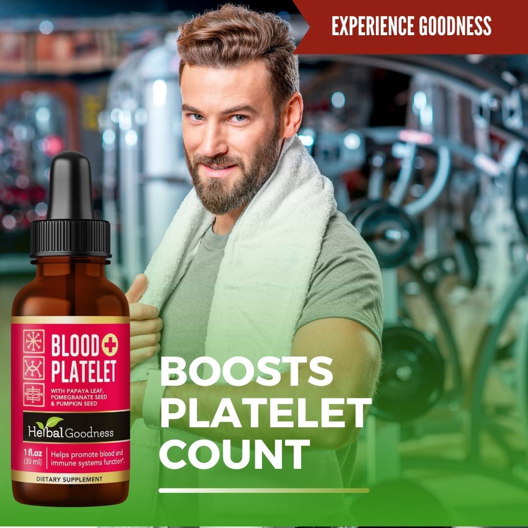 Suplemento Líquido Herbal Goodness 30ml - Aumento de Plaquetas