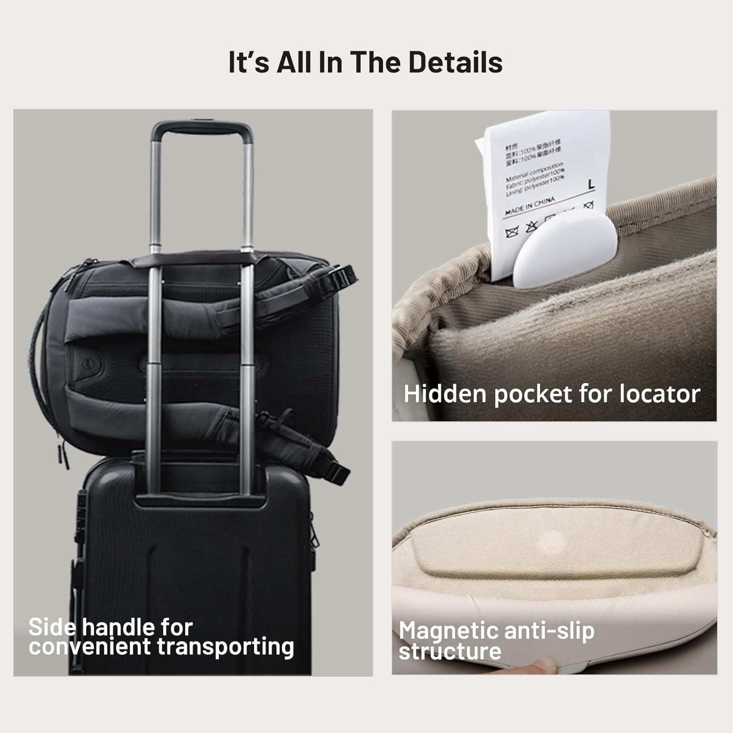 Mochila para cámara PGYTECH OneGo Lite 22L resistente al agua