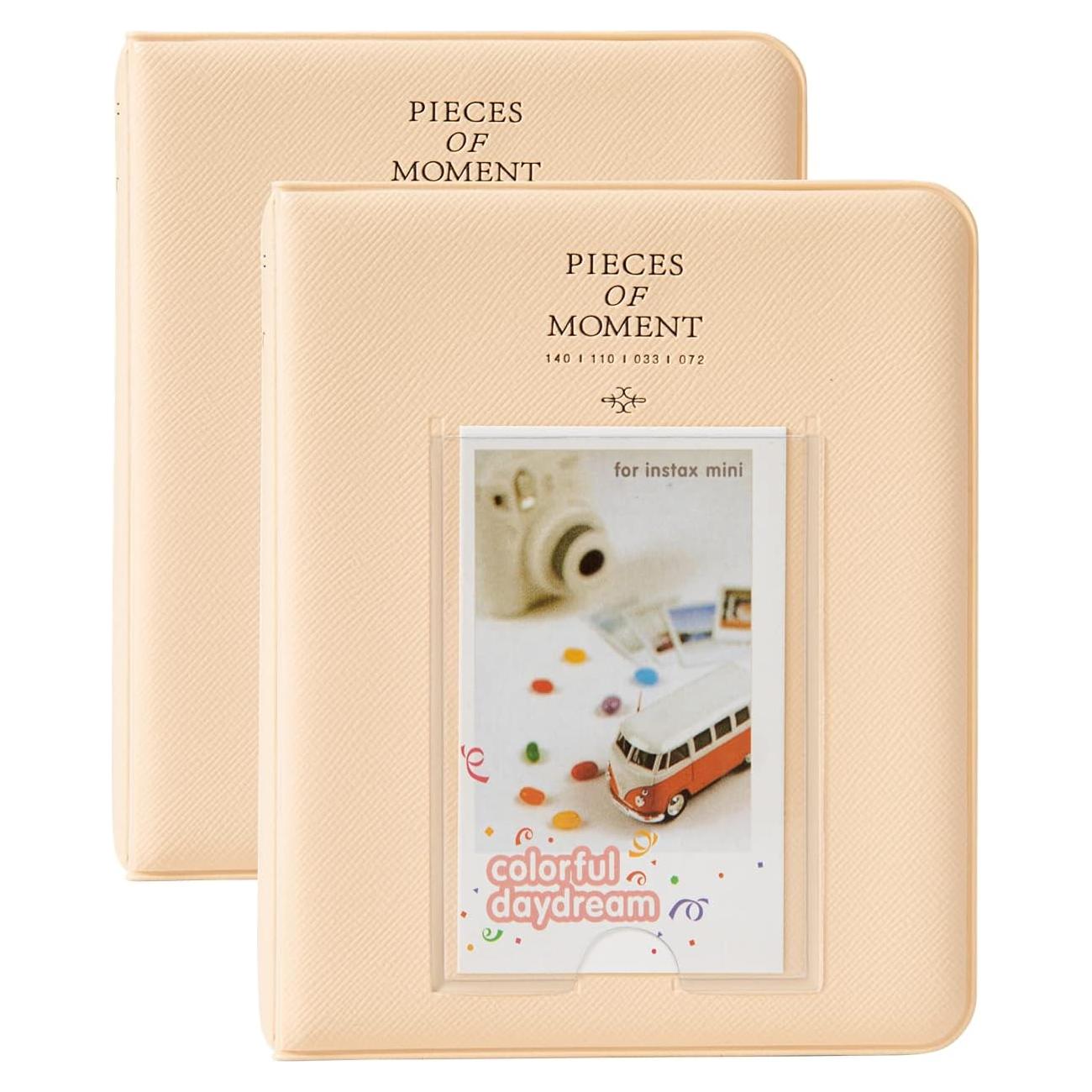 Álbum de Fotos Goodsnetic Beige 64 Bolsillos para Fujifilm