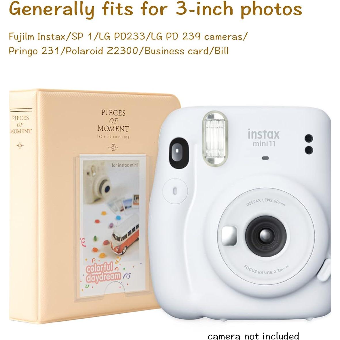 Álbum de Fotos Goodsnetic Beige 64 Bolsillos para Fujifilm