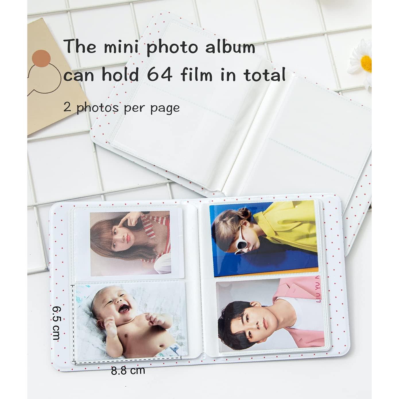 Álbum de Fotos Goodsnetic Beige 64 Bolsillos para Fujifilm