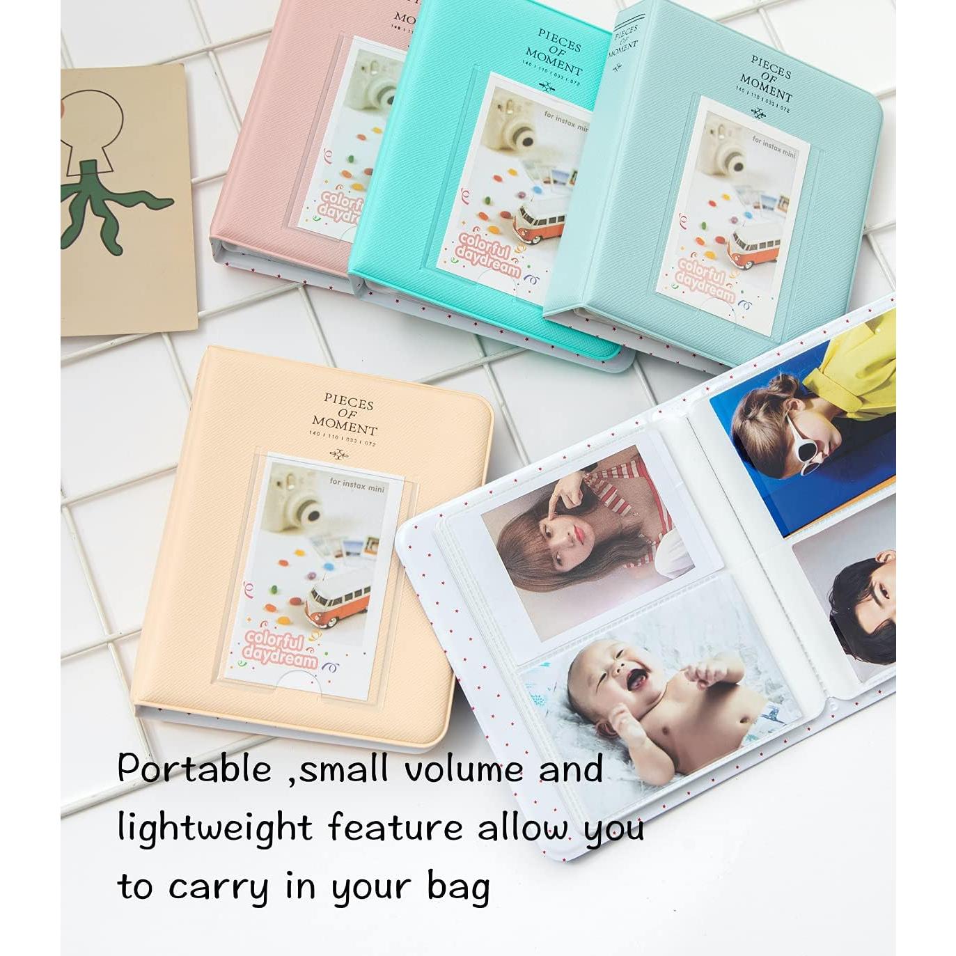 Álbum de Fotos Goodsnetic Beige 64 Bolsillos para Fujifilm