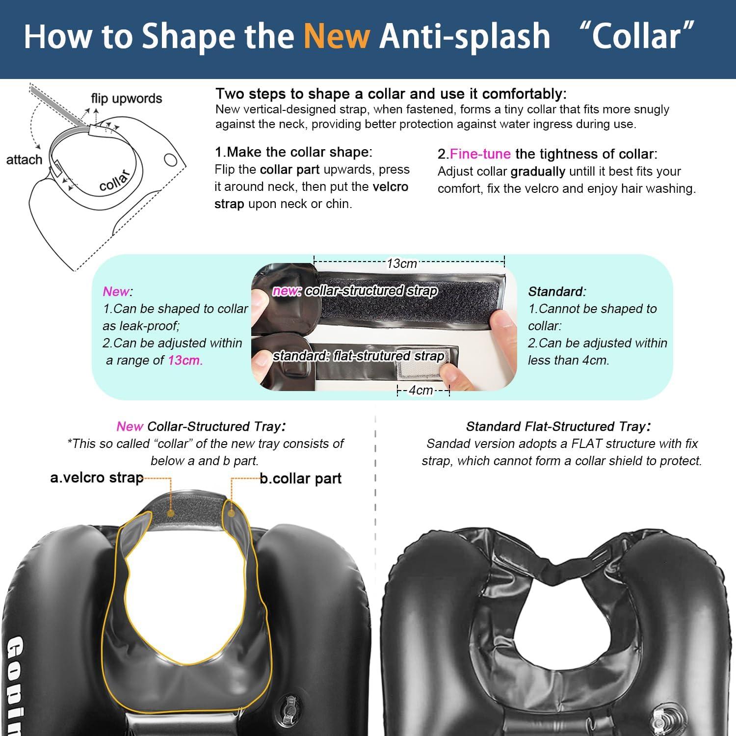 Fregadero Inflable para Lavado de Cabello Goping 61cm