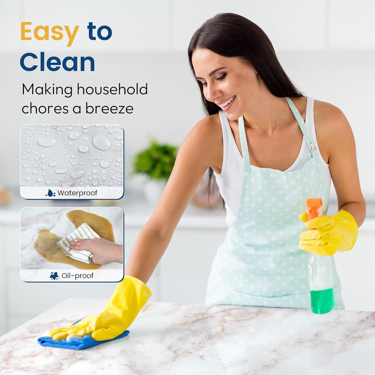 Papel Contacto de Mármol Mate Rabbitgoo 30x200 cm Autoadhesivo