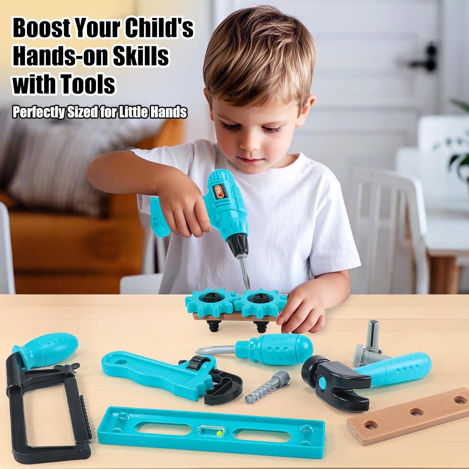 Juego de Herramientas para Niños GAIETYDIY 20 Piezas Educativo