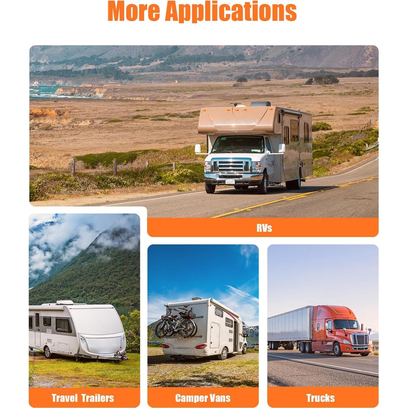 Detector de Monóxido de Carbono y Gas Propano VITITE para RV