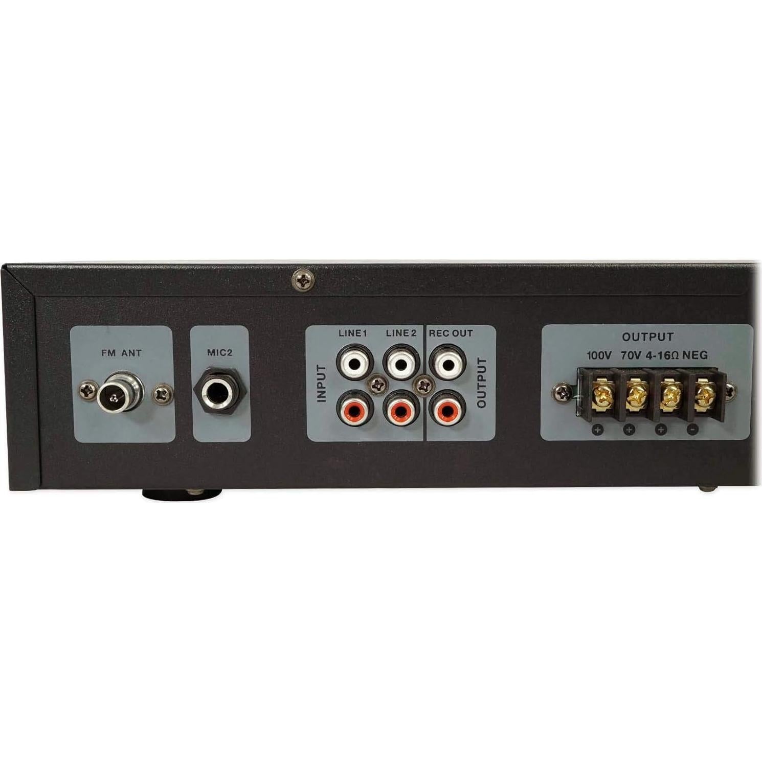 Amplificador Comercial Rockville RCS80-1 60W Bluetooth 5.0